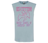 Amplified Camiseta Sin Mangas 77 Gradient Led Zeppelin Sin Mangas para (GD1893)