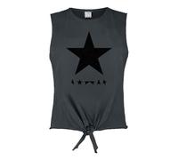 Amplified Camiseta Sin Mangas Black Star David Bowie Sin Mangas para (GD2204)