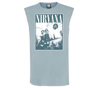Amplified Camiseta Sin Mangas Group Shot Nirvana Sin Mangas para (GD1799)