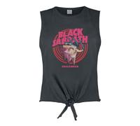 Amplified Camiseta Sin Mangas Paranoid Black Sabbath para Mujer (GD758)