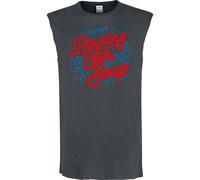 Amplified Camiseta Sin Mangas Swirly Bowling For Soup Sin Mangas para (GD2290)