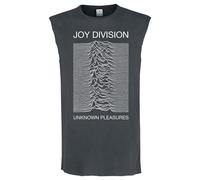 Amplified Camiseta Sin Mangas Unknown Pleasures Joy Division para (GD1148)