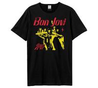 Amplified Camiseta Slippery When Wet Bon Jovi para Adultos Unisex (GD2110)