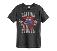 Amplified Camiseta Stateside 75 The Rolling Stones para Adultos Unisex (GD857)