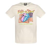 Amplified Camiseta Steel Wheels The Rolling Stones para Adultos Unisex (GD685)