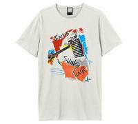Amplified - Camiseta Swing Tour INXS para Adultos Unisex