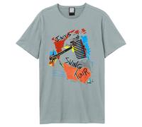 Amplified Camiseta Swing Tour INXS para Adultos Unisex (GD2415)