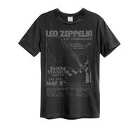 Amplified Camiseta Tampa Stadium Led Zeppelin para Adultos Unisex (GD1356)