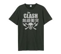 Amplified - Camiseta The Clash para Adultos Unisex
