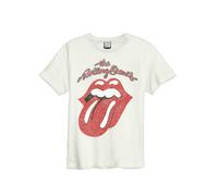 Amplified - Camiseta The Rolling Stones Vintage Tongue para Adulto Unisex