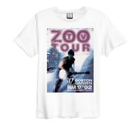 Amplified Camiseta U2 Zoo TV Tour para Adultos Unisex (GD382)