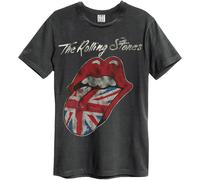 Amplified Camiseta Union Jack Tongue The Rolling Stones para Adultos (GD1318)