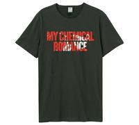 Amplified Camiseta unisex con el logotipo de My Chemical Romance para adultos