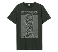 Amplified Camiseta Unknown Pleasures Joy Division para Adultos Unisex (GD1382)