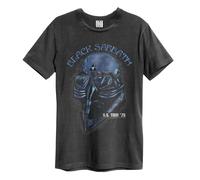 Amplified Camiseta US Tour 78 Black Sabbath para Adultos Unisex (GD1465)