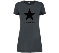 Amplified Camiseta Vestido Black Star David Bowie para Mujer (GD2219)
