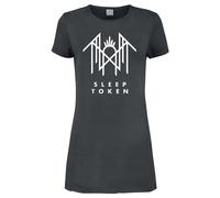 Amplified Camiseta Vestido Crystalina Logo Sleep Token para Mujer (GD2261)