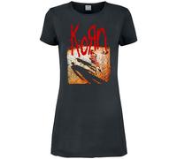 Amplified Camiseta Vestido Self Titled Korn para Mujer (GD2081)