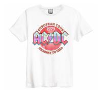 Amplified Camiseta Vintage 79 AC/DC de Vintage para Adultos Unisex (GD1682)