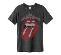 Amplified - Camiseta Vintage The Rolling Stones para Adultos Unisex L Carbón
