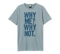 Amplified - Camiseta Why Me Liam Gallagher para Adultos Unisex