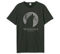 Amplified Camiseta Wolfpack Diseño Syd Barrett para Adultos Unisex (GD3039)