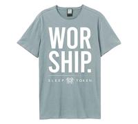 Amplified - Camiseta Worship Sleep Token para Adultos Unisex
