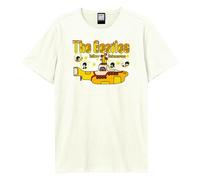 Amplified Camiseta Yellow Submarine Bubbles The Beatles para Adultos (GD2128)