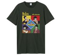 Amplified - Camiseta Yellow Submarine Shapes The Beatles para Adultos Unisex
