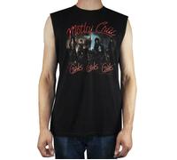 Amplified Clothing Motley Crue Hombres Pequeño Camiseta sin mangas
