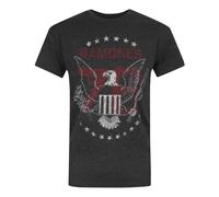 Amplified Clothing Ramones Hombres Pequeño Camiseta de manga corta