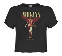 Amplified Crop Top In Utero Nirvana para Mujer (GD2196)