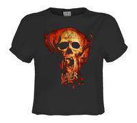 Amplified Crop Top Legacy Skull Slayer para Mujer (GD2192)