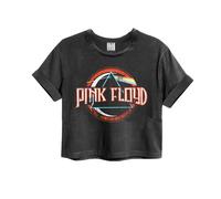 Amplified Crop Top On The Run Pink Floyd para Mujer (GD1857)