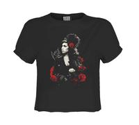 Amplified Crop Top Poses With Roses Diseño Amy Winehouse para Mujer (GD4107)