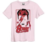 Amplified David Tshirts Camisetas y Tops Addadin Sane Mens Crew Neck Pink T-Tshirts Camisetas y Tops Collection(XX-Large)