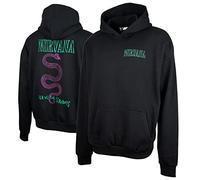 Amplified Double Sided Oversized Hoodie - Nirvana - Serve The Servants, Schwarz, L