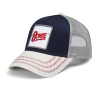 AMPLIFIED Gorra 'David Bowie' navy / rojo / blanco / blanco lana, Talla 55-60