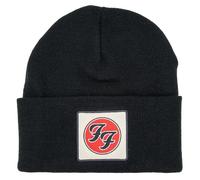 Amplified Gorro de punto con logo BandMerch, accesorio de banda para hombre, mujer, niños, unisex, primavera, verano, otoño, invierno, fanático de la música, festival, Foo Fighters, Talla única