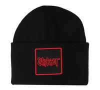 Amplified Gorro de punto con logo BandMerch, accesorio de banda para hombre, mujer, niños, unisex, primavera, verano, otoño, invierno, fanático de la música, festival, Slipknot, Talla única