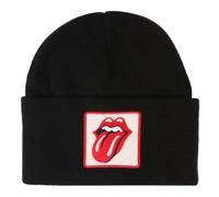 Amplified Gorro de punto con logo BandMerch, accesorio de banda para hombre, mujer, niños, unisex, primavera, verano, otoño, invierno, fanático de la música, festival, The Rolling Stones, Talla única