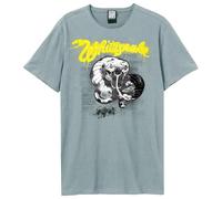 Amplified Graffiti Whitesnake - Camiseta unisex para adulto, Azul extraño, Medium