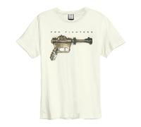 Amplified Greatest Band Camiseta Foo Fighters Adulto Unisex (M) (Blanco Vintage)