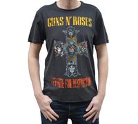 Amplified Guns N Roses - Appetite for Destruction - T-Shirt S Gris (Charcoal Cc)