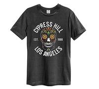 Amplified Cypress Hill Floral Skull Unisex T-Shirt (M)