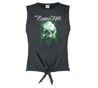 Amplified Jersey Glitched Skull Cypress Hill Sin Mangas para Mujer (GD2923)