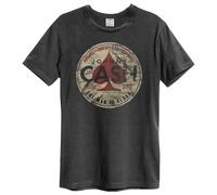 Amplified - Camiseta The Man In Black Johnny Cash para Adultos Unisex (XL) (Carbón)
