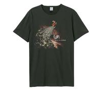 KORN Amplified Collection - Follow The Leader Hombre Camiseta Gris Marengo M 100% algodón Regular