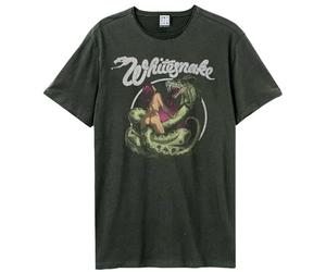 Amplified Love Hunter Whitesnake - Camiseta unisex para adulto, Carbón, X-Large