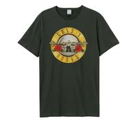 Amplified Maglietta Guns N Roses Logo Adulto Unisex L Carbone